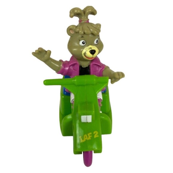 Cindy Bear Scooter Rev It Up Action Toy McDonalds Happy Meal 1991 Hanna Barbera - Picture 2 of 6